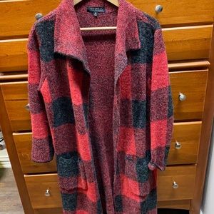 Buffalo Check Cardigan